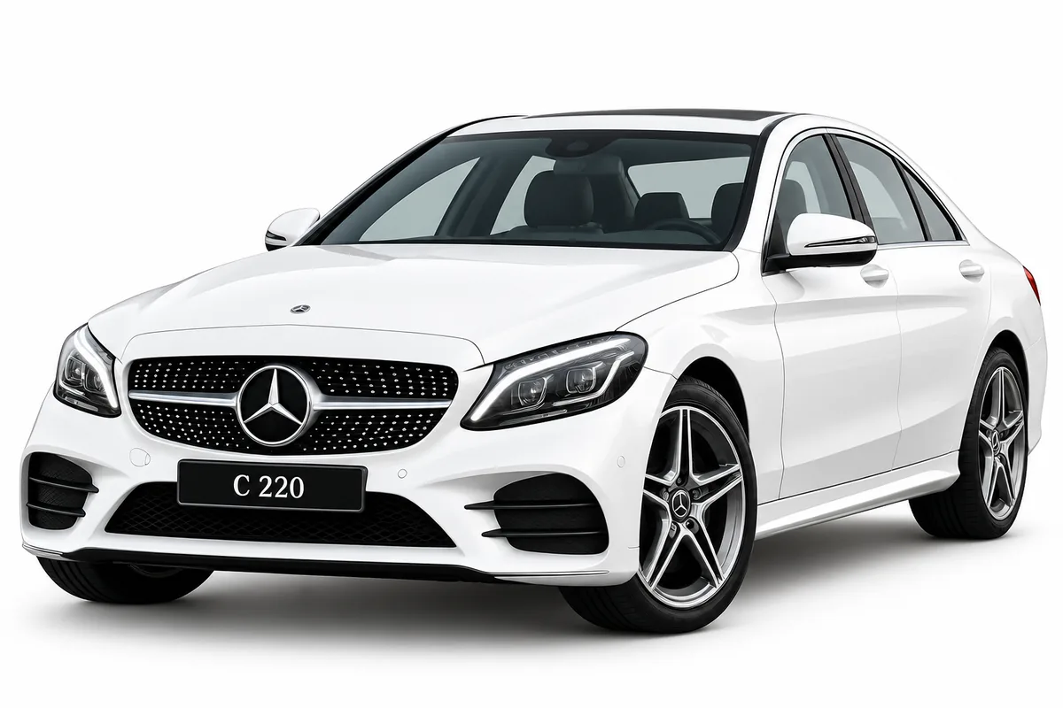 Mercedes-Benz C 220 on rent in Vijayawada