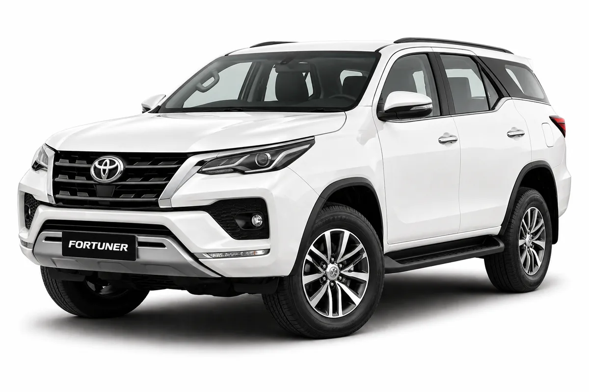 New Toyota Fortuner on rent in Vijayawada